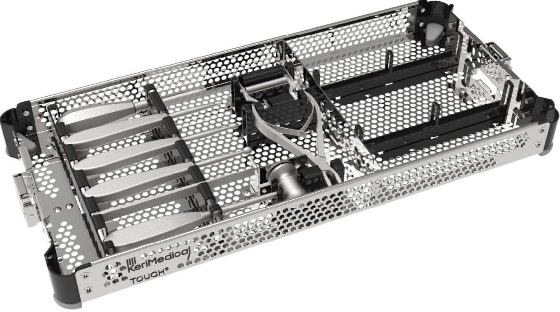 Touch CMC prosthesis surgical instrument tray
